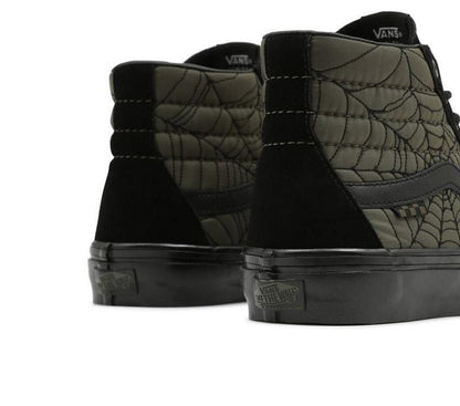 Vans Shoes SKATE Sk8-Hi (Ben Kadow) Web Black US SIZE Skateboard Sneakers
