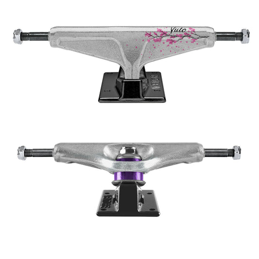 Venture Skateboard Trucks V-Lights Yuto Bloom 5.6" Hi / 8.25" Axles