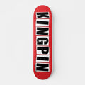 Kingpin Skate Supply Deck Baked Red Tribute