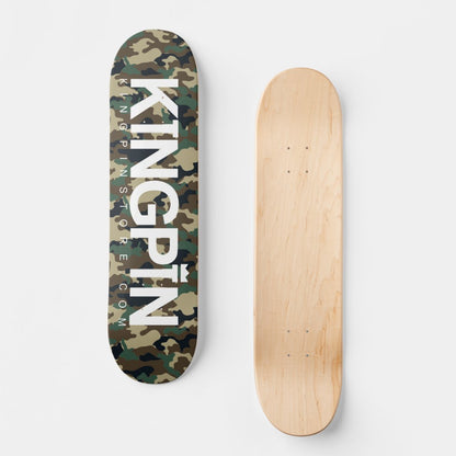 Kingpin Skate Supply Deck OG Logo Camo