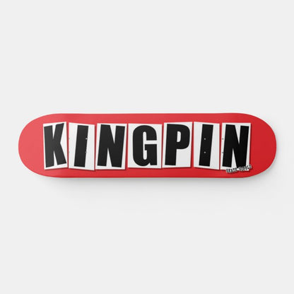 Kingpin Skate Supply Deck Block Logo Red (1/20)