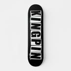 Kingpin Skate Supply Deck Baked Black Tribute