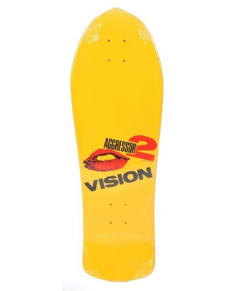 Vision Skateboards Deck Aggressor ll Yellow 10.25" Reissue