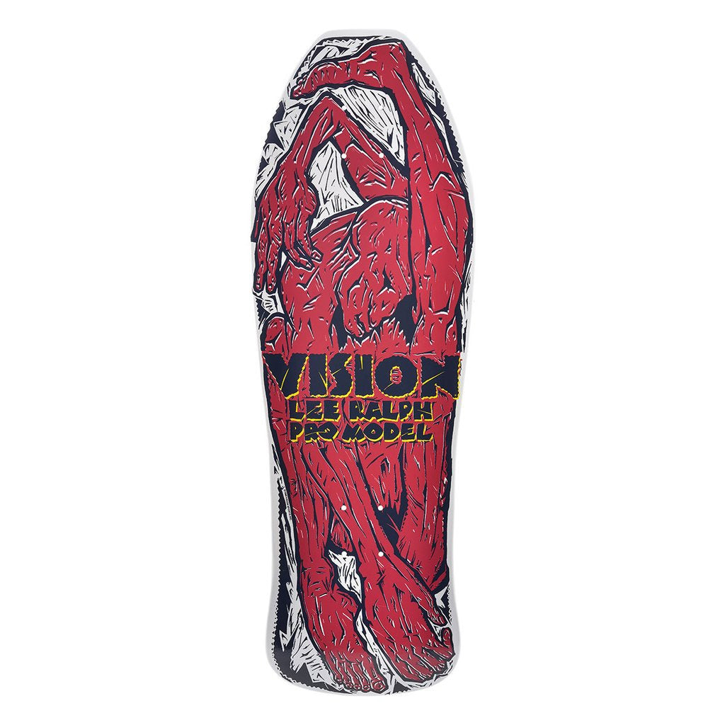 Vision Skateboards Deck Lee Ralph White Red 10 25 Reissue