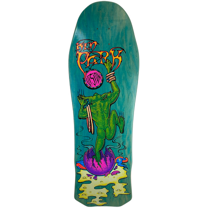 Vision Skateboards Deck Ken Park III Blue Stain 10" Reissue