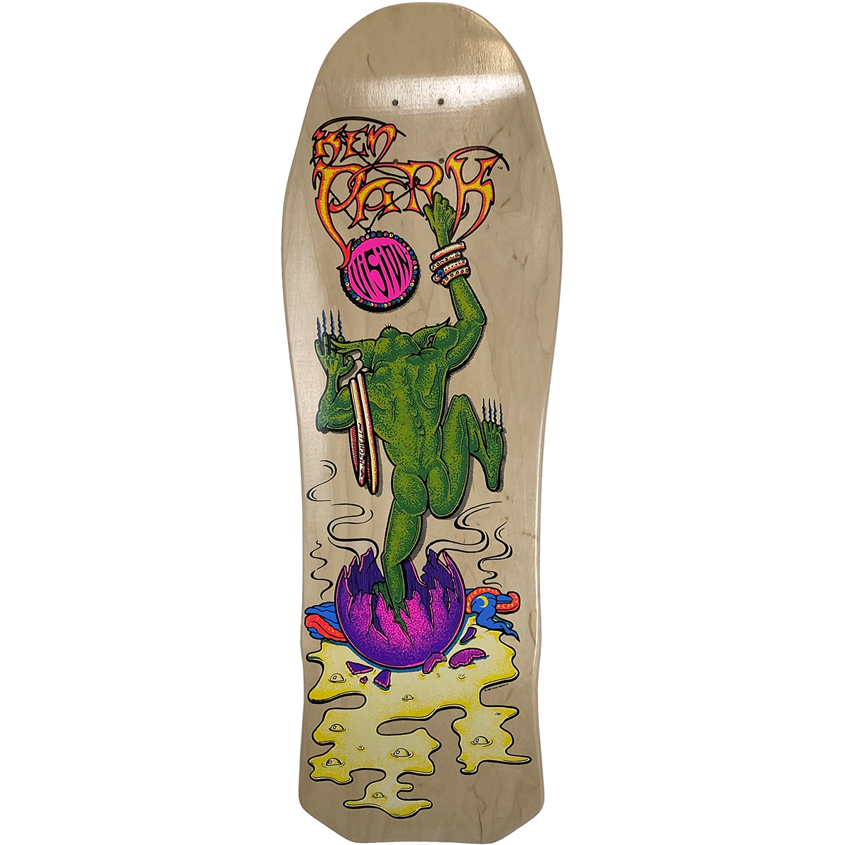 Vision Skateboards Deck Ken Park Iii Natural Stain 10 Reissue