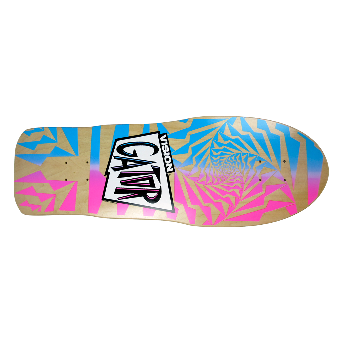 Vision Skateboards Deck Gator II Natural/Fade 10.25" Reissue