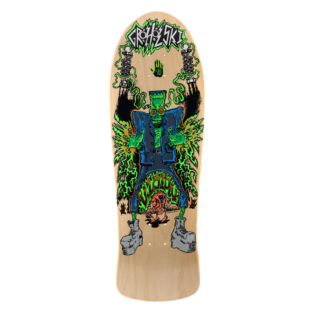 Vision Skateboards Deck Groholski Frankenstein Natural 10 25 Reissue