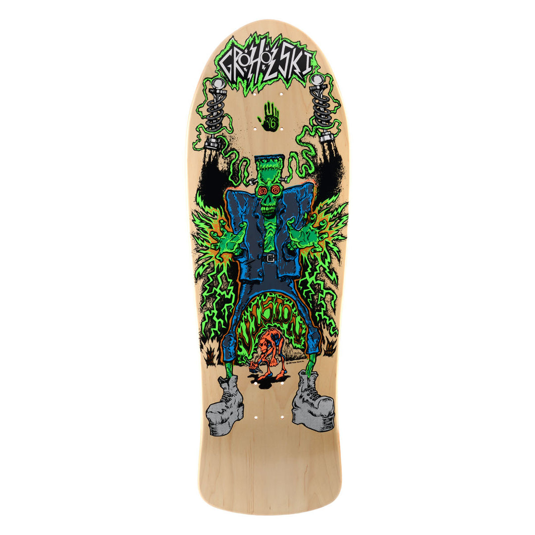 Vision Skateboards Deck Groholski Frankenstein Natural 10 25 Reissue
