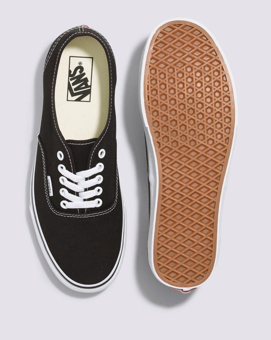 Vans Shoes Authentic Black White Mens USA SIZE Classic Skateboard Sneakers