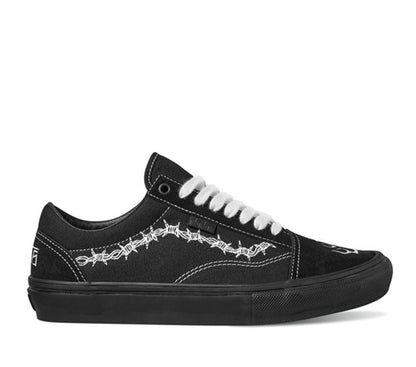 Vans Shoes SKATE OLD SKOOL x ELIJAH BERLE Black White US Skateboard Sneakers