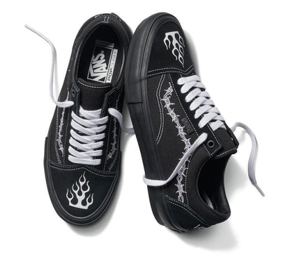 Vans Shoes SKATE OLD SKOOL x ELIJAH BERLE Black White US Skateboard Sneakers