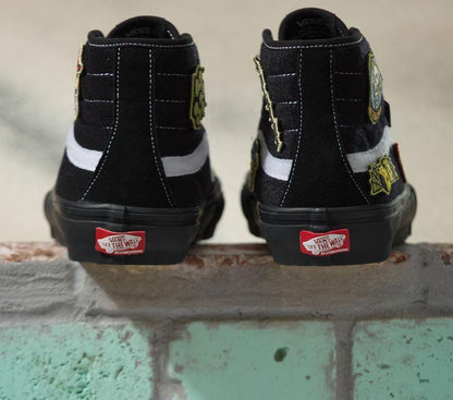 Vans Shoes SKATE Sk8-Hi x Elijah Berle Black Black US SIZE Skateboard Sneakers