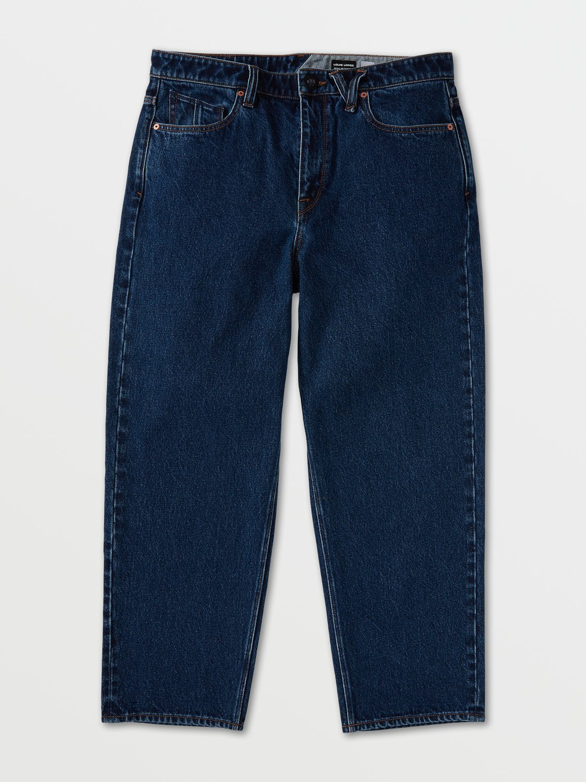 Volcom x Louie Lopez Jeans Tapered Denim Blue Rinse Skateboard Pants