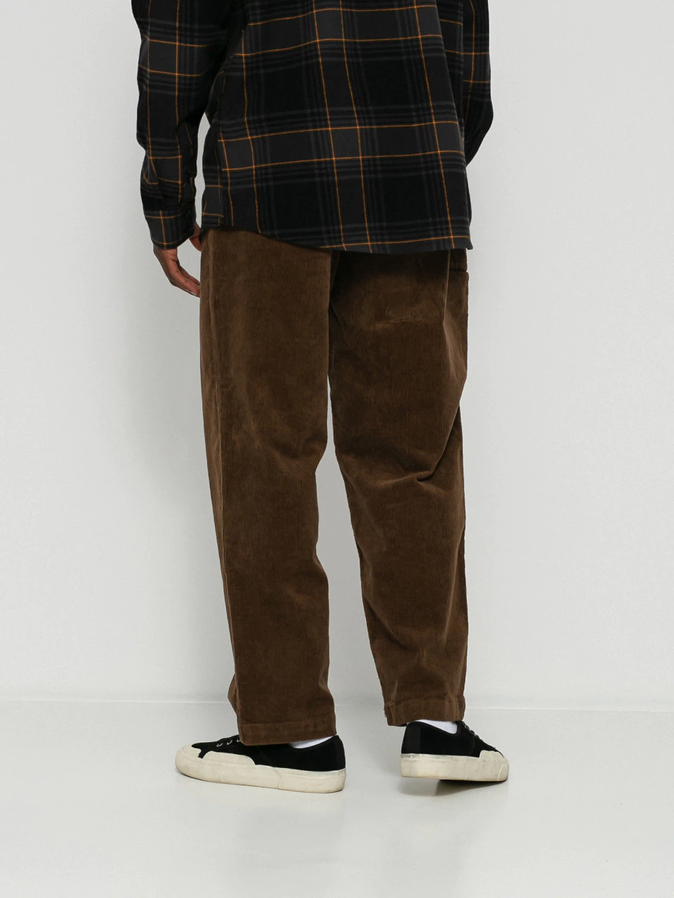Volcom x Louie Lopez Pants Tapered Cord Dark Earth Skateboard Pants