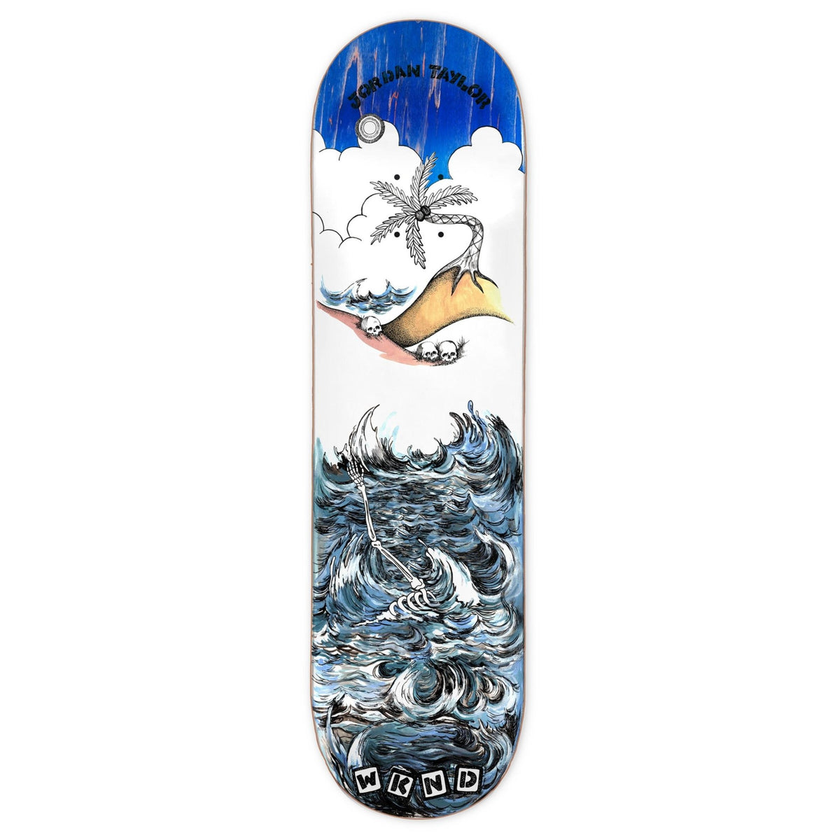 Wknd Skateboard Deck Water Jordan Taylor 8 25