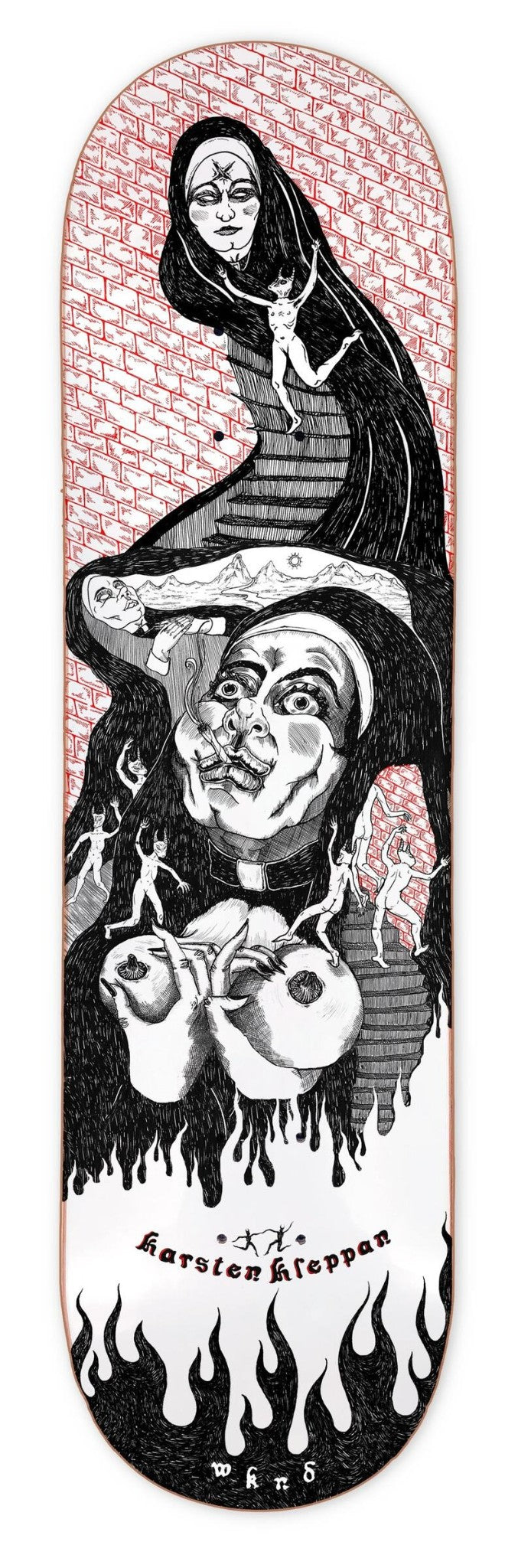 Wknd Skateboard Deck Sister Sin Karsten Kleppan 8 375