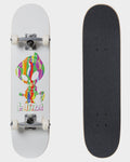 Blind Skateboard Complete Reaper Sweater Pattern White 7 25 Fp Pre Assembled