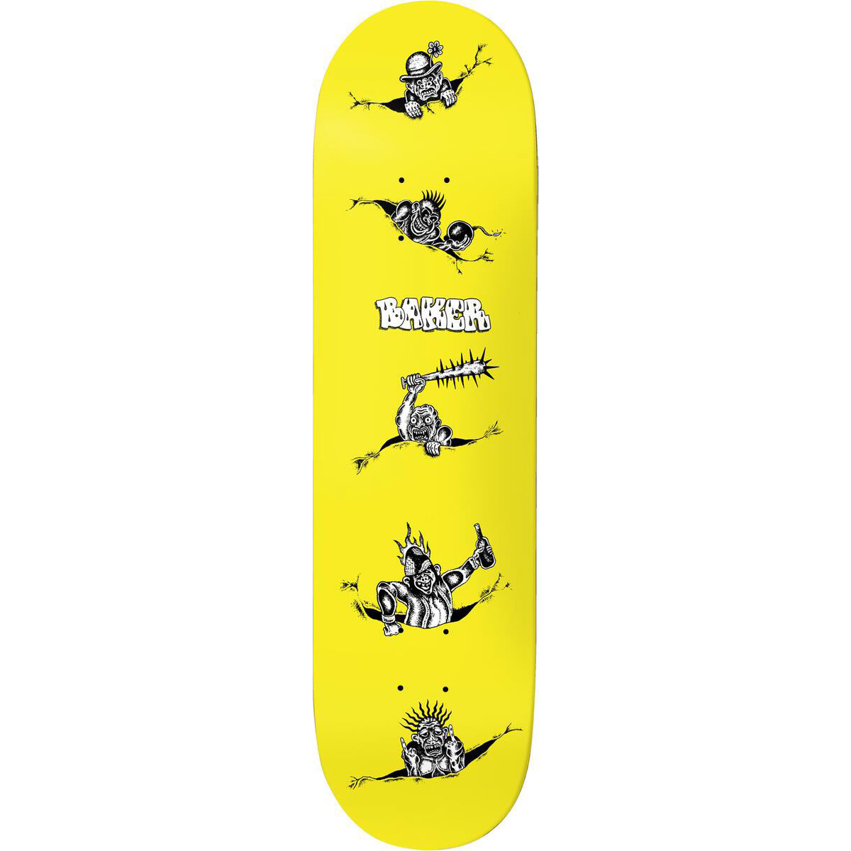 Baker Skateboard Deck Zach Allen Whiplash Deck 8.38"