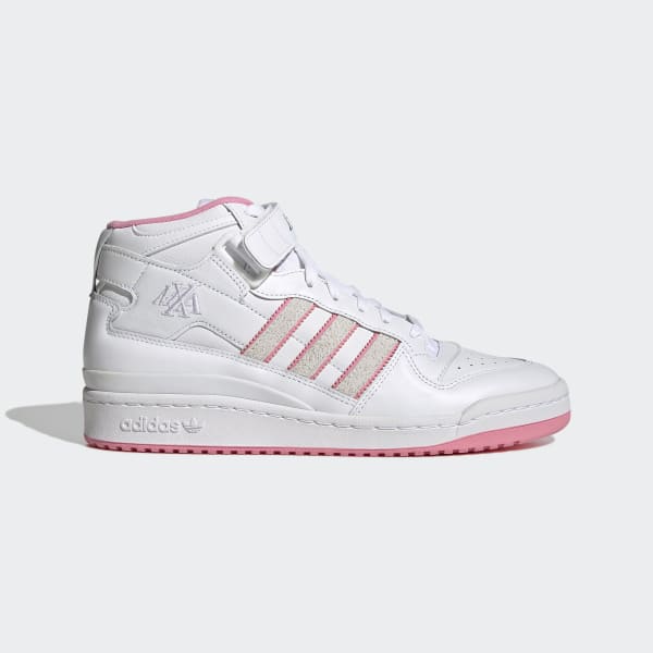 Adidas Shoes Forum 84 Mid Adv X Mxa Lil Dre White Pink Skateboard Sneakers