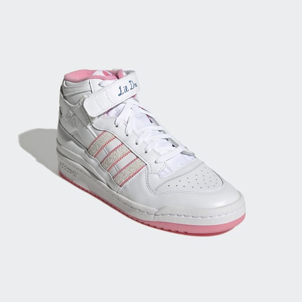 Adidas Shoes Forum 84 Mid Adv X Mxa Lil Dre White Pink Skateboard Sneakers