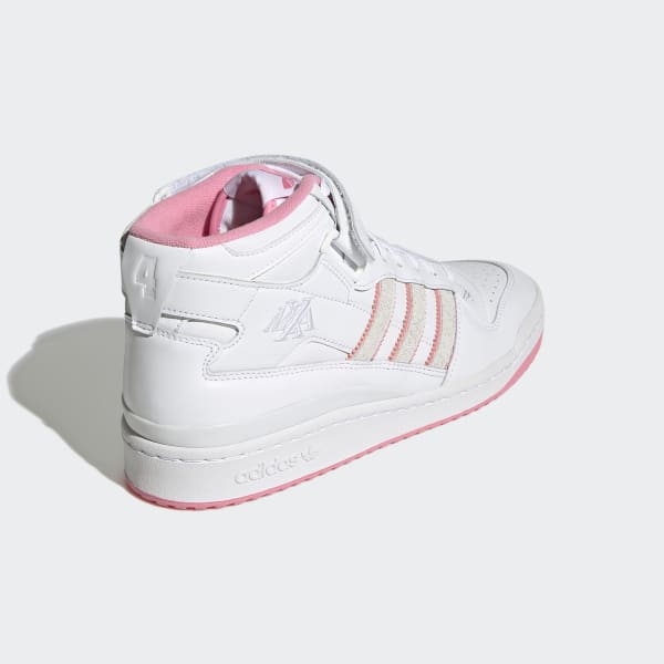 Adidas Shoes Forum 84 Mid Adv X Mxa Lil Dre White Pink Skateboard Sneakers