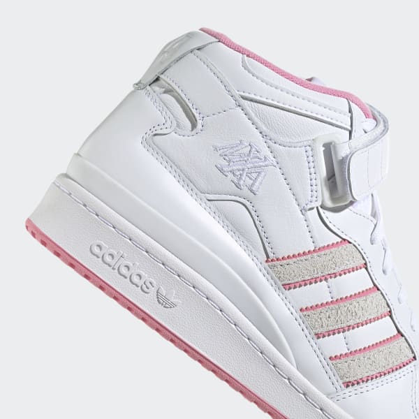 Adidas Shoes Forum 84 Mid Adv X Mxa Lil Dre White Pink Skateboard Sneakers