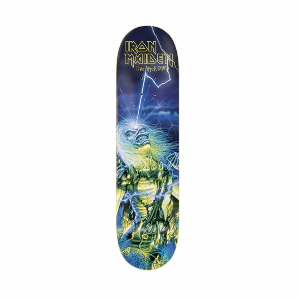 Zero Skateboard Deck X Iron Maiden Live After Death 8 25 Limited Edition