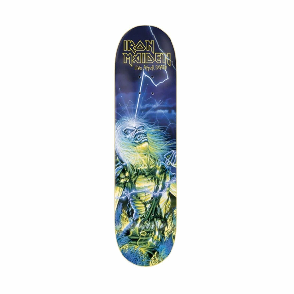 Zero Skateboard Deck X Iron Maiden Live After Death 8 25 Limited Edition