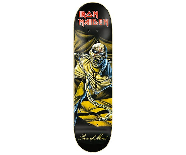 Zero Skateboard Deck X Iron Maiden Piece Of Mind 8 375 Limited Edition